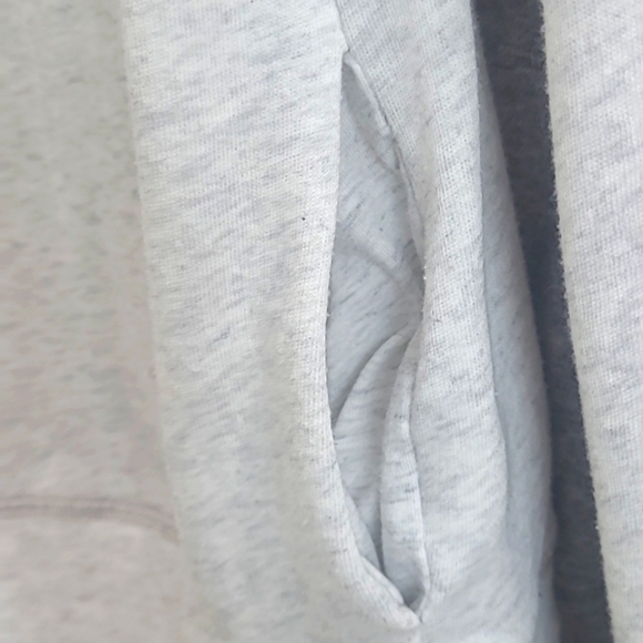 Light Gray Graphic hoodie pockets Neon Lab Logo Love Pink Lightweight - Picture 7 of 8